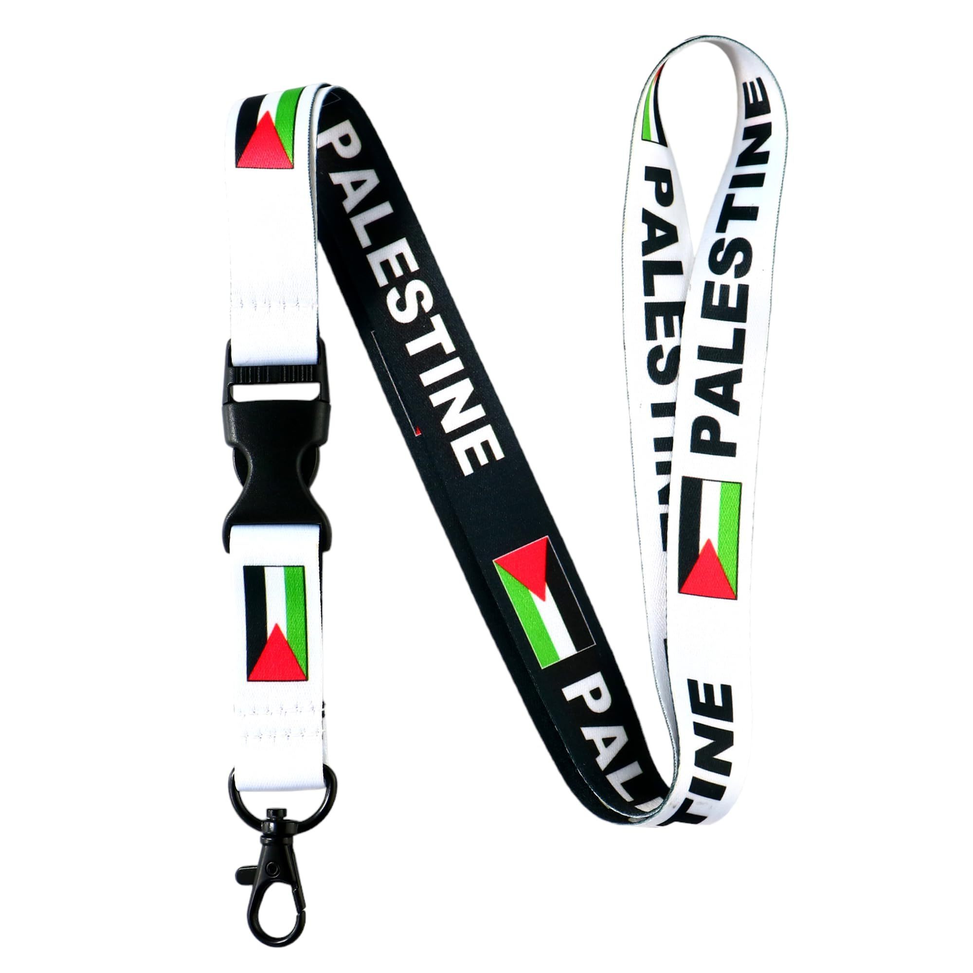 Wholesale Personalizado Plain Retractable Printed Logo Nylon Polyester Neck Strap Sublimation Custom Lanyard With Buckle