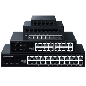 PIX-LINK Custom Logo POE Switch 4 8 16 24 port 10/100M ethernet fiber switch POE gigabit with 2 SFP ports