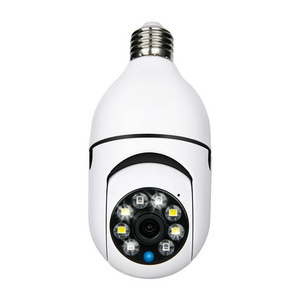 PIX-LINK Smart Home Camera Bulb 360 Wifi 2MP 3MP 5MP Camera Cctv 360 Degree Pnaoramic Wireless Night Vision Light Bulb Security Camera