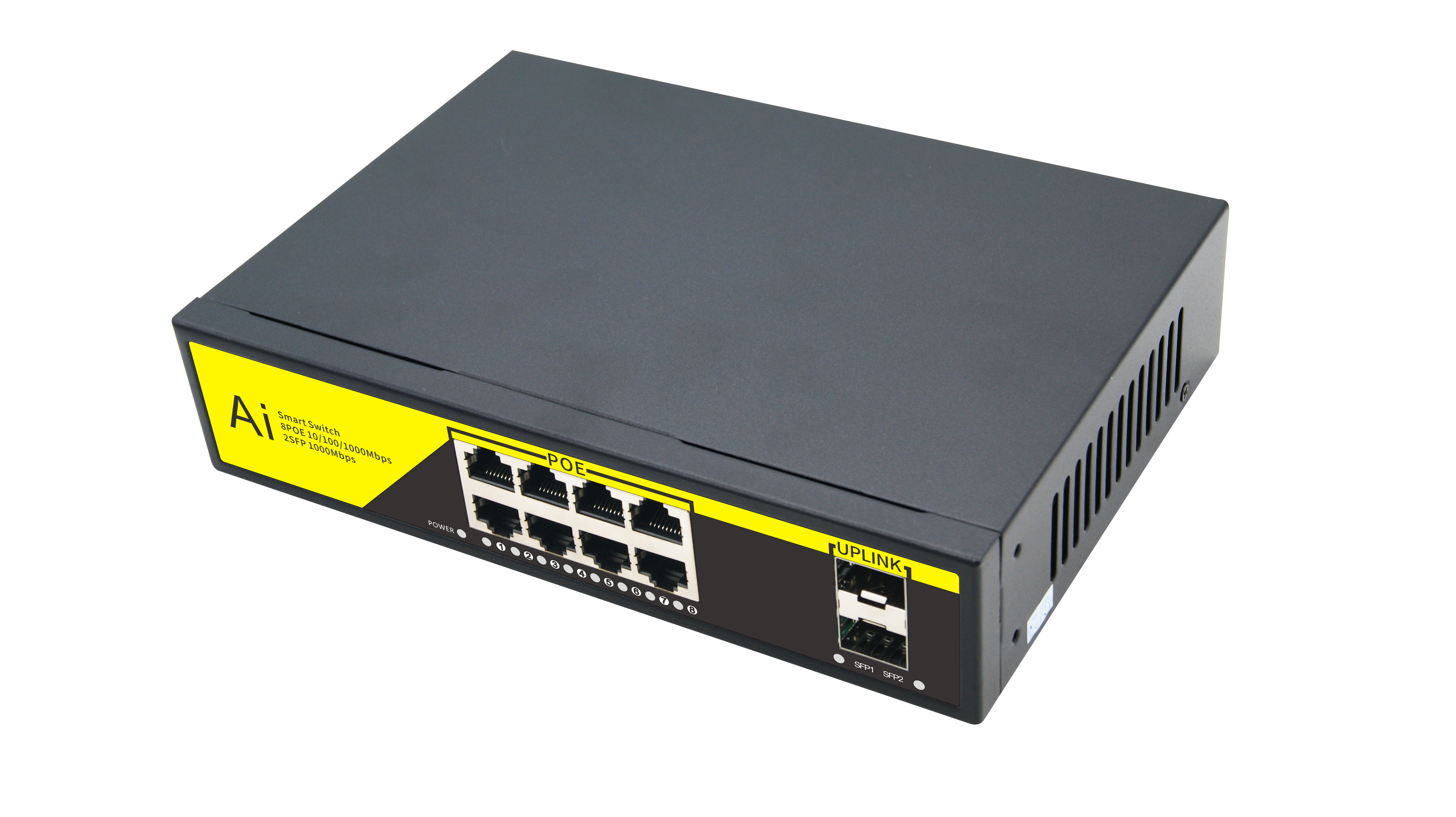 PIX-LINK POE Switch Network 4 8 16 24 Ports 4 Port Poe Switch Stock Signal System Surge Protector Redundant Power System (RPS) Connector