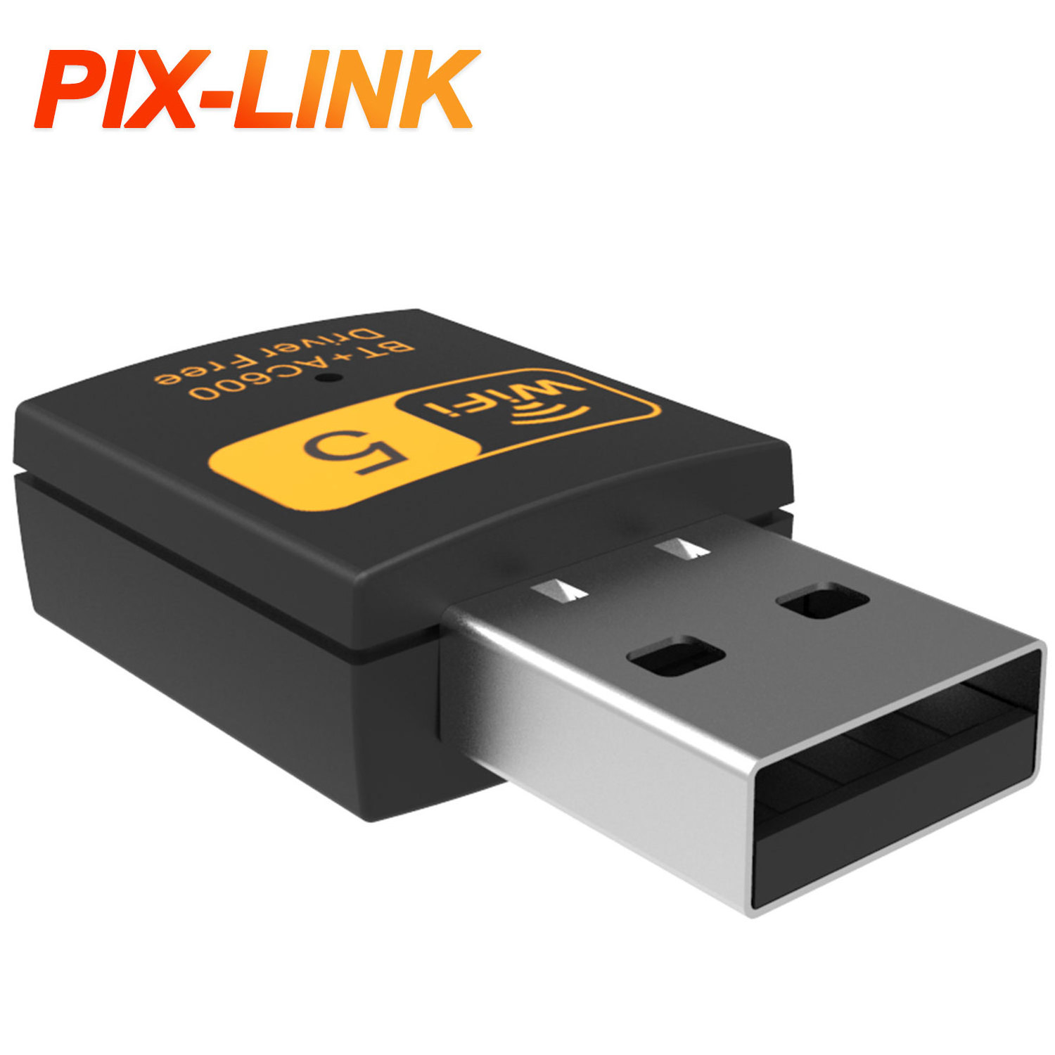 PIX-LINK 600Mbps Free Driver USB2.0 Adapter Mini Network Bluetooth + USB WIFI Adapter Dongle