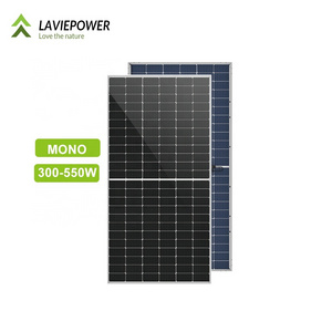 Solar Panels 1000w Price 100W 200W 300W 450W 500W 550W Roofing Flexible PV Module Monocrystalline Mono Solar Panel for Home