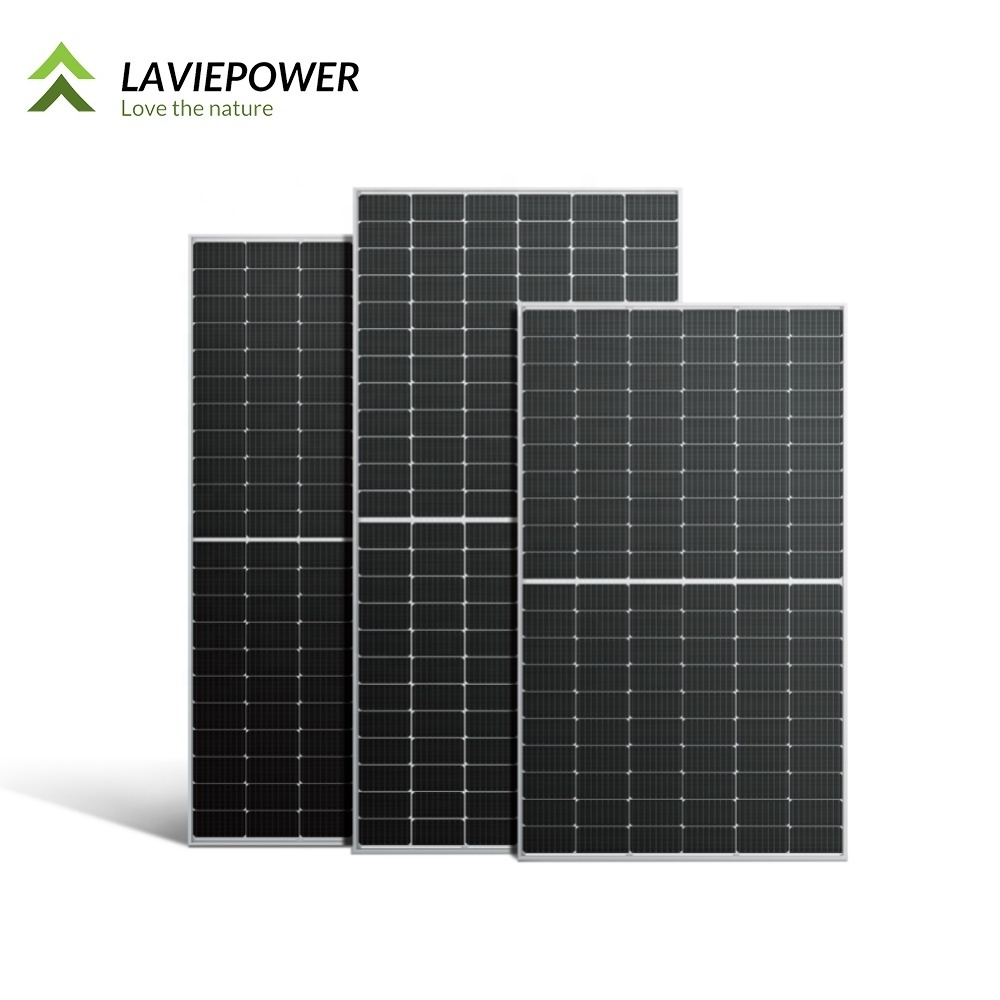 Wholesale Supplier Solar Panel Hight Efficient Black Home Frame PV Module Photovoltaic Mono Crystalline Solar Panels