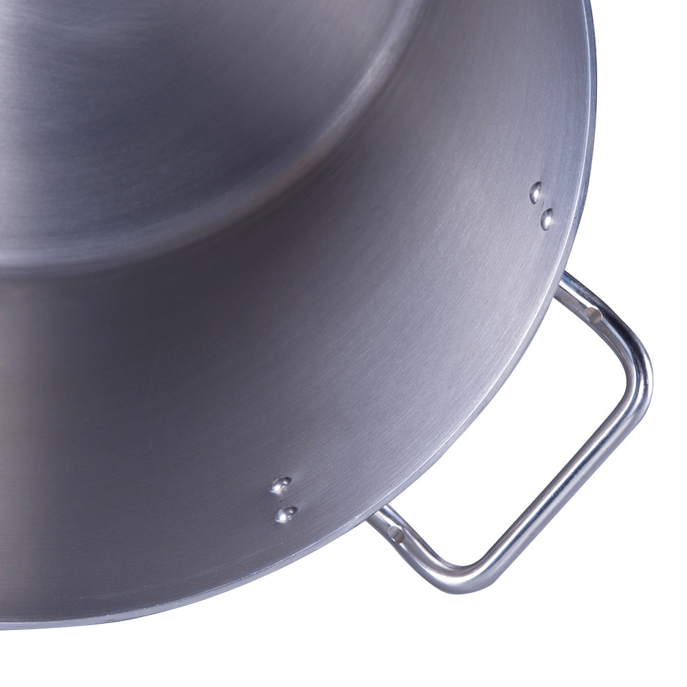 Restaurant Big Pot Commercial Cooking pot 20 30 35 Liter  3-layer Bottom  Stainless Steel Stock Pot