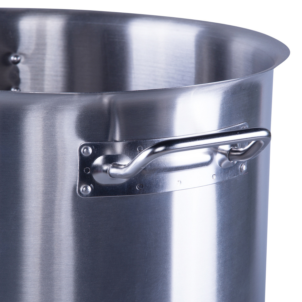 Cooking Outdoor 10 Gallon Pot Competitive Pricestainless Steel Soup & Stock Pots Polish Finished Cooking Pot Stainless Steel