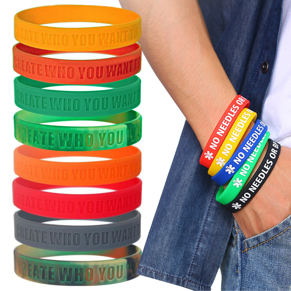 Anime Silicone Wristband, Recycled Silicone Wristband