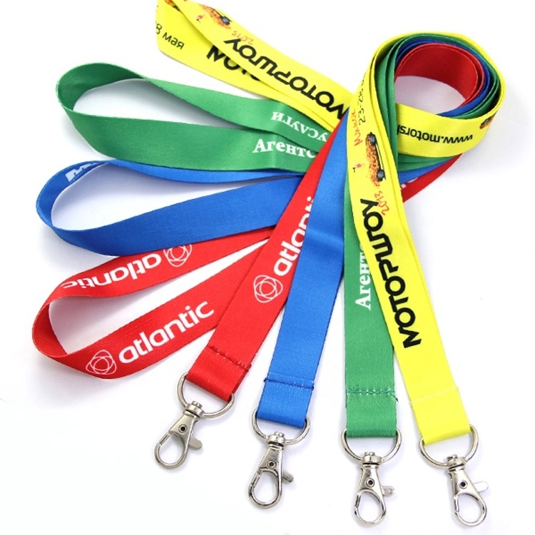 No Minimum Order Manufacturer Cheap Personalized Neck Tool Printing Polyester Sublimation Custom Lanyards With Logo Custom