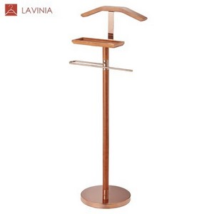 Lavinia Modern Design Corner Decoration Clothes Hanging Wooden Coat Stand Home Hotel Coat Hanger Stand