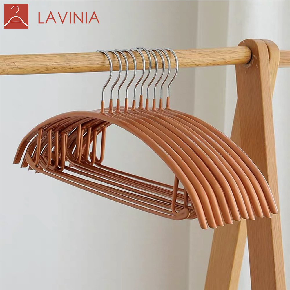 Anti-slip dipped pants rack no trace  pvc multifunctional Z-shaped pants rack wholesale high quality pant hanger