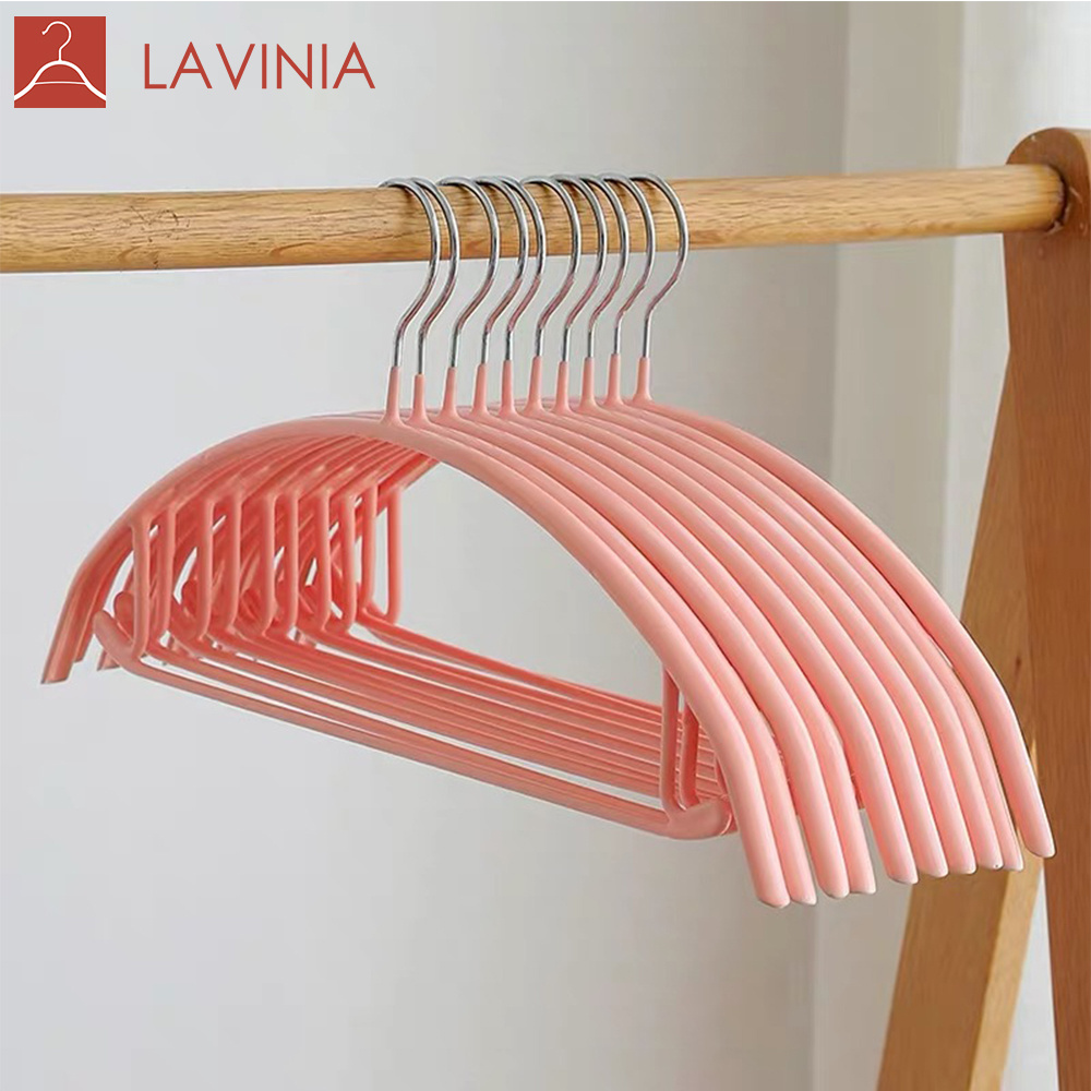 Anti-slip dipped pants rack no trace  pvc multifunctional Z-shaped pants rack wholesale high quality pant hanger