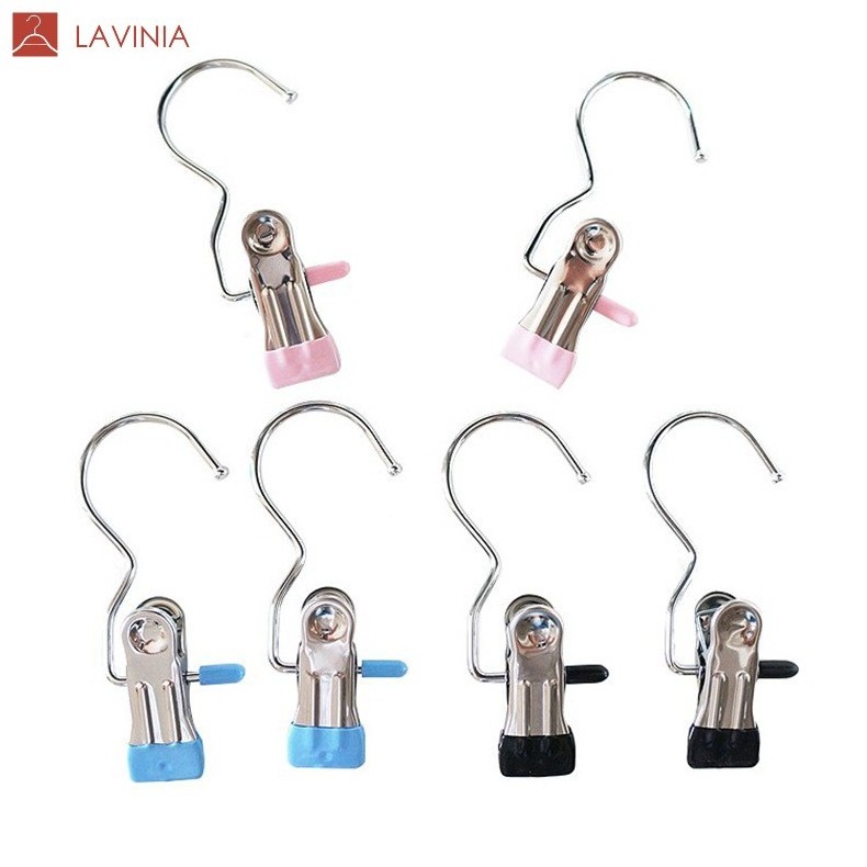 Lavinia Wholesale Sock Hat Skirt Curtains Gloves Boots Bag Metal Single Clip Hangers