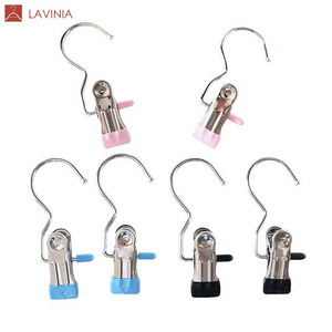 Lavinia Wholesale Sock Hat Skirt Curtains Gloves Boots Bag Metal Single Clip Hangers