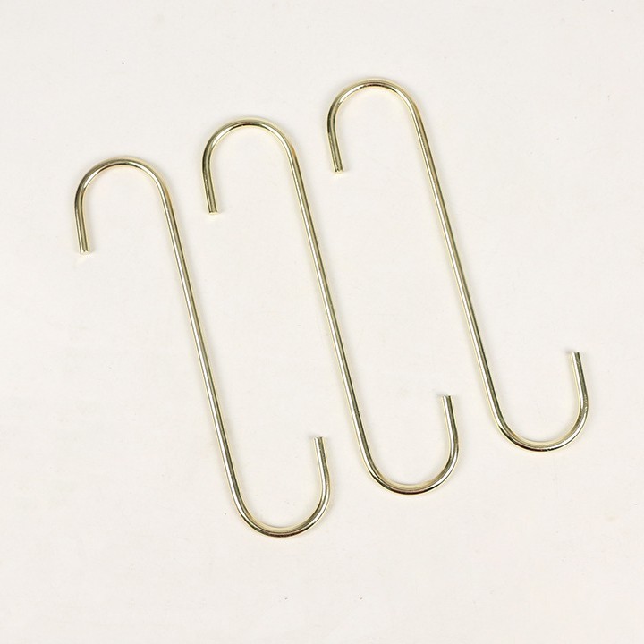 Lavinia Long Metal Wire S Type Hanger Hooks S Shaped Hooks S Hooks