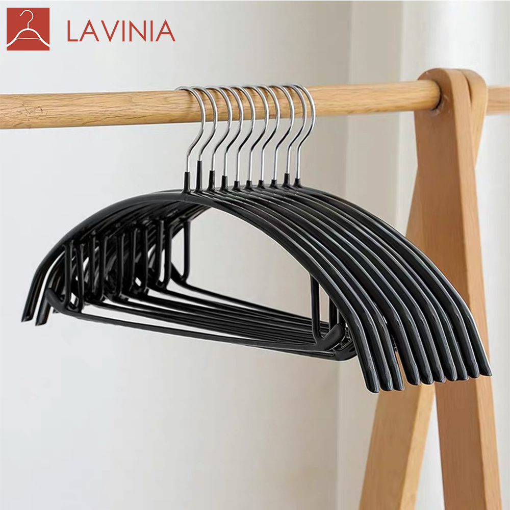 Anti-slip dipped pants rack no trace  pvc multifunctional Z-shaped pants rack wholesale high quality pant hanger