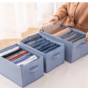 Fabric Foldable Closet Organizers Sock Underwear Organizer Drawer Storage Box Closet Storage