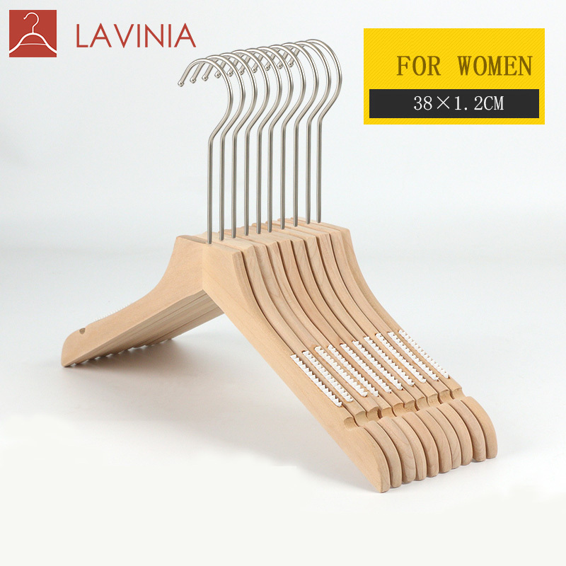 Best selling jacket laundry racks coat hanger and custom mini wooden suit clothe hanger  kayu