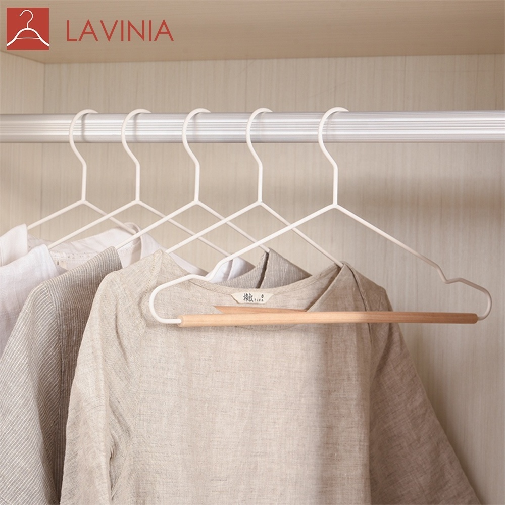 iron wooden hanger for clothes Storage Hanger For Kids Baby Clothing Store