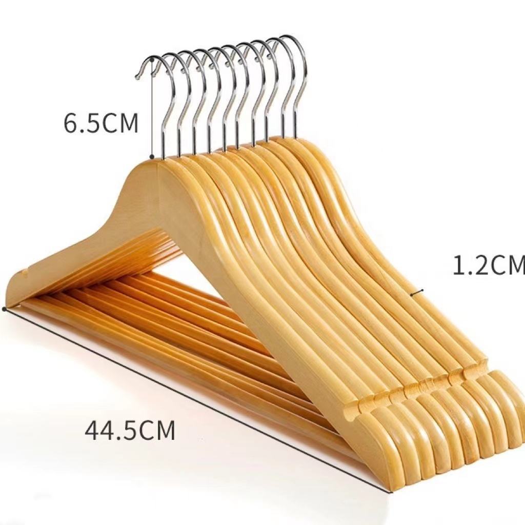 Lavinia manufacturer custom wooden hanger for clothes notches cheaper price clothing racks for boutique