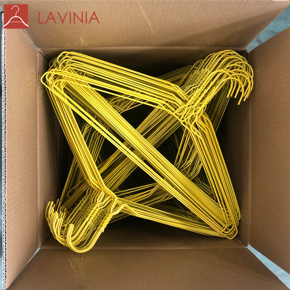 Metal Clothes Hangers With Clips disposable laundry wire clothes hangers Portable Bulk Wire Coat Hangers