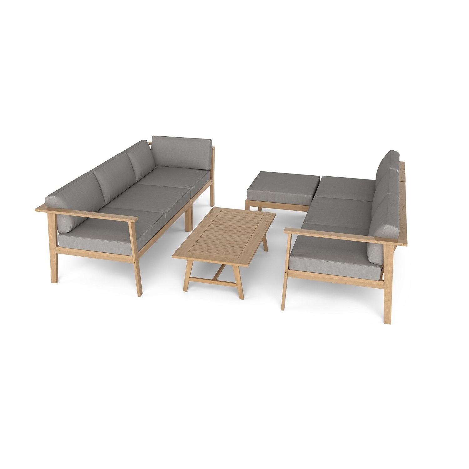 VIET NAM OUTDOOR WOOD PATIO GARDEN FURNITURE SET- MIKOTO