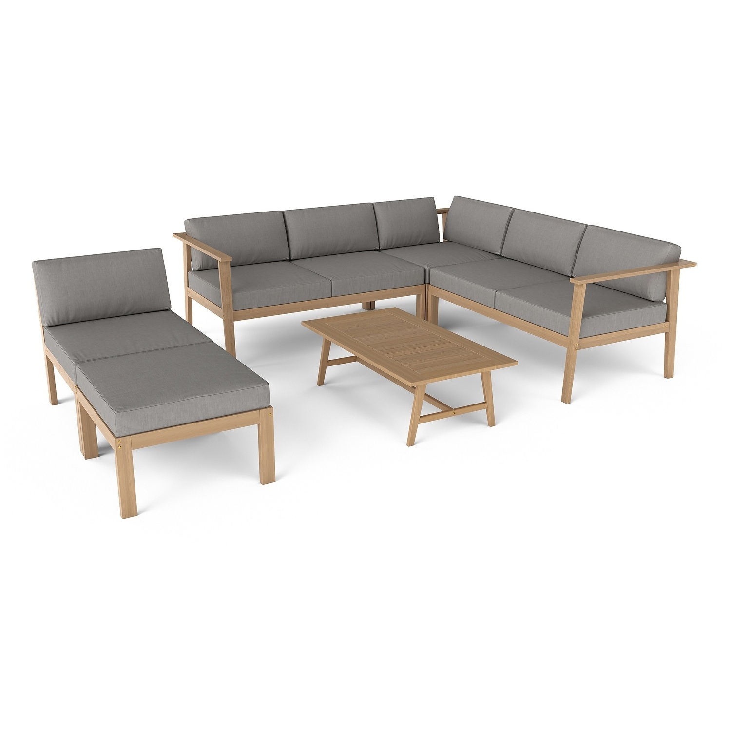 VIET NAM OUTDOOR WOOD PATIO GARDEN FURNITURE SET- MIKOTO