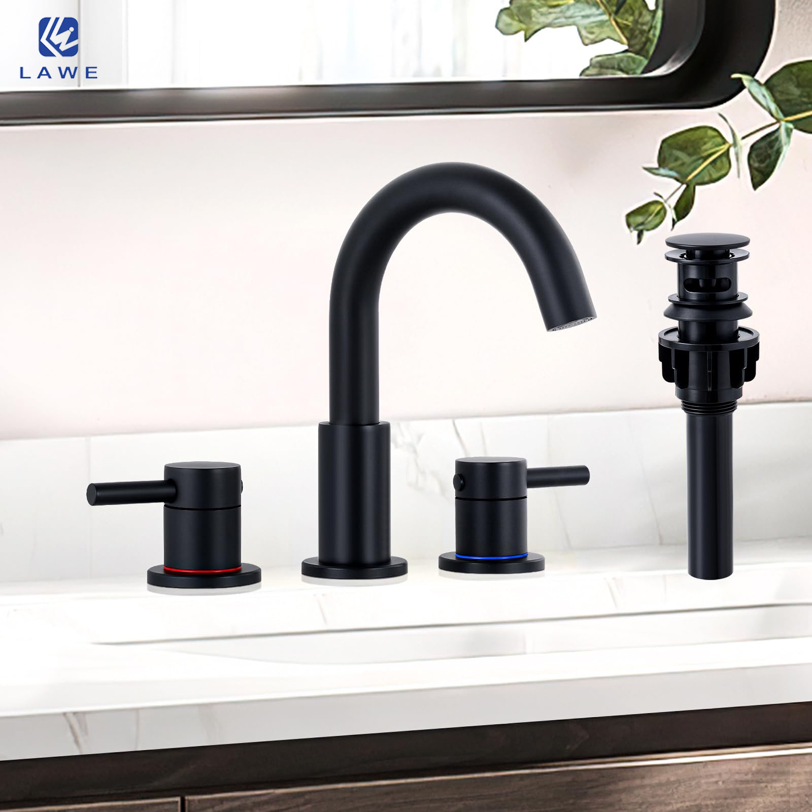 Lawe Smart Sanitary Ware Kitchen Sink Basin Water Faucet Tap Vanity Hot Stainless Steel 304 Cold Water Kitchen Sink Faucet