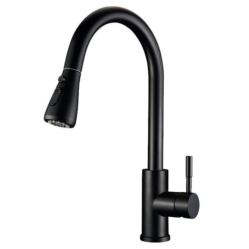 High End Kitchen Faucet Stainless Steel 304 Water Kitchen Taps Brass Pull Down Smart Kitchen Mixer Sink Faucets