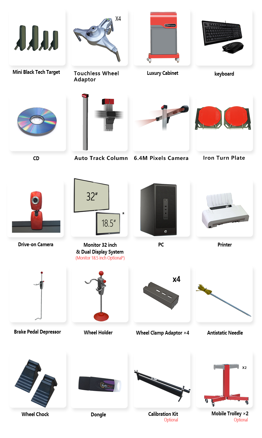 Newest lawrence wheel alignment stands