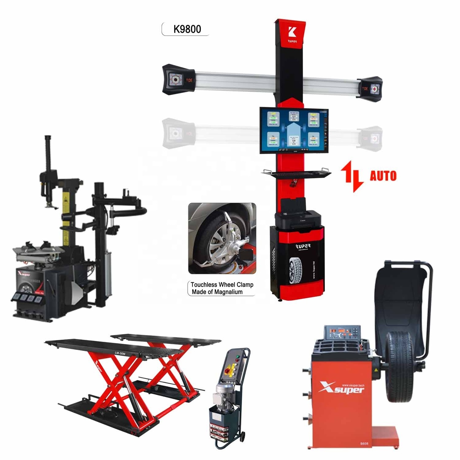 X-super  hot sale and Top Auto Wheel balancer & Tire changer