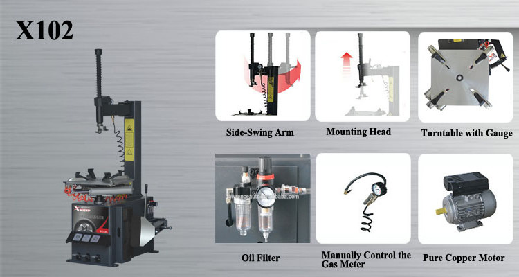 Best Seller Tire Changer For Tyre Shop  With Mounting Head