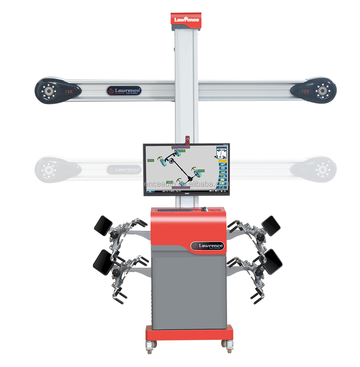 Newest lawrence wheel alignment stands