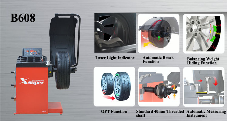 2023 Top Wheel Blance Machine For Tire Service With Auto Weight