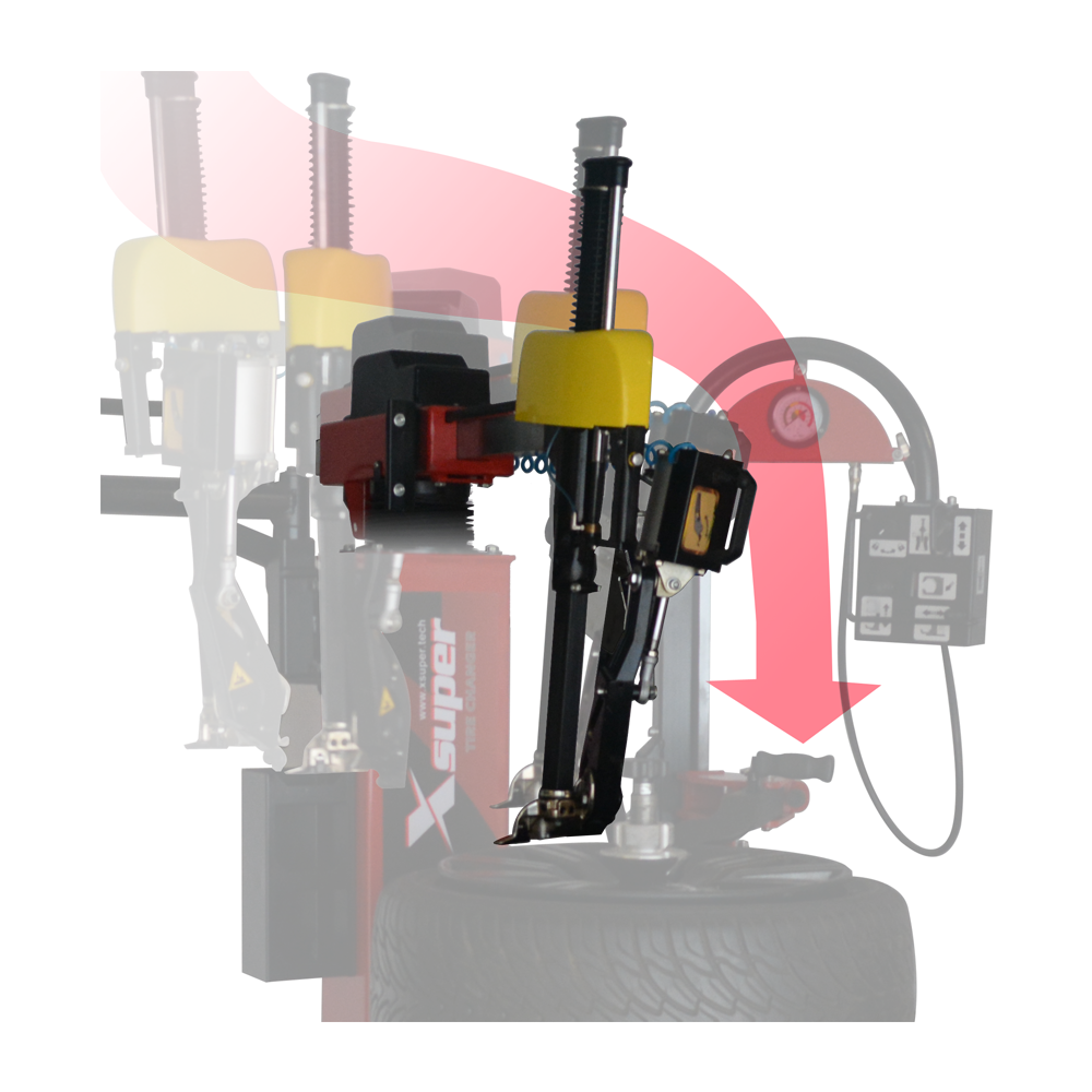 Automotive equipment automatic tyre changer X618 for workshop and tyre shop