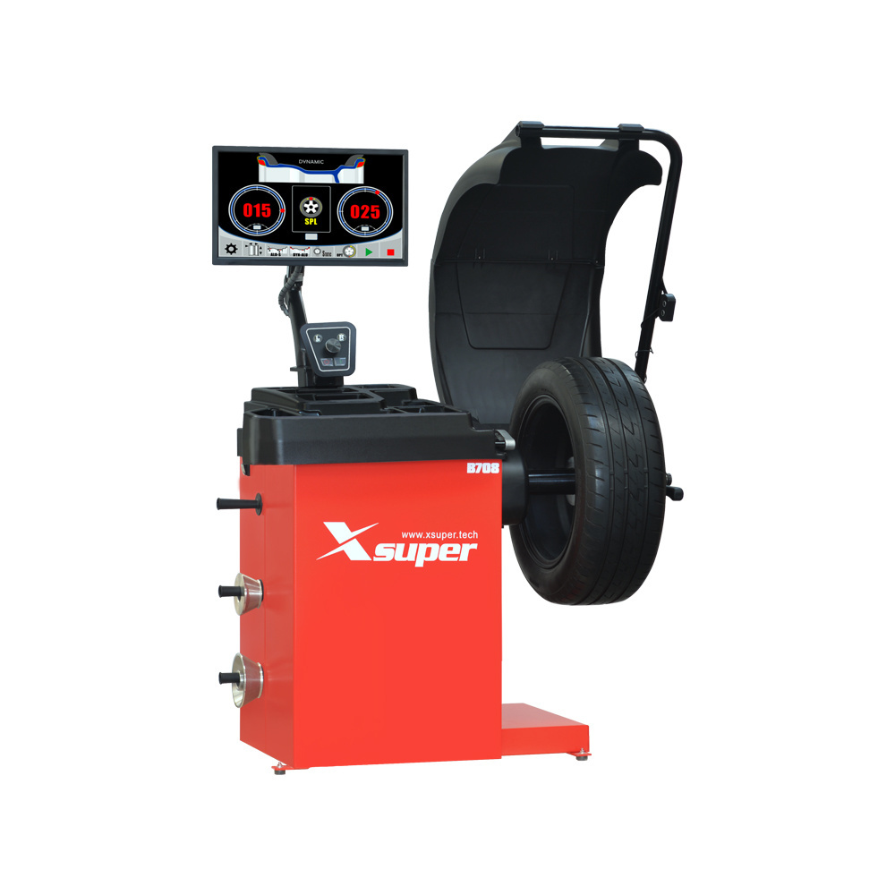 User-Friendly  Tyre Balancing machine wheel balancing for Car Workshop with Balance Weight Spoke