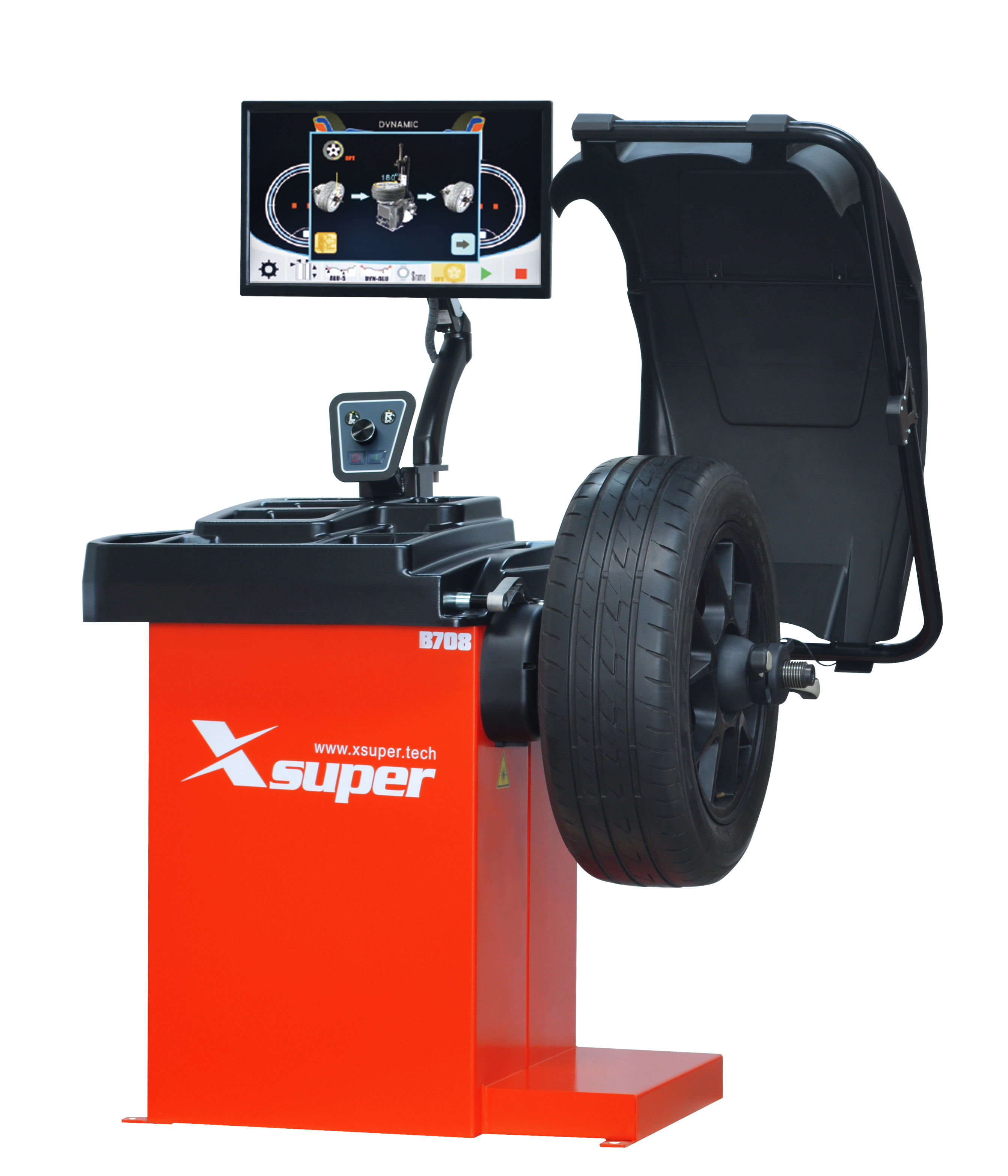 User-Friendly  Tyre Balancing machine wheel balancing for Car Workshop with Balance Weight Spoke