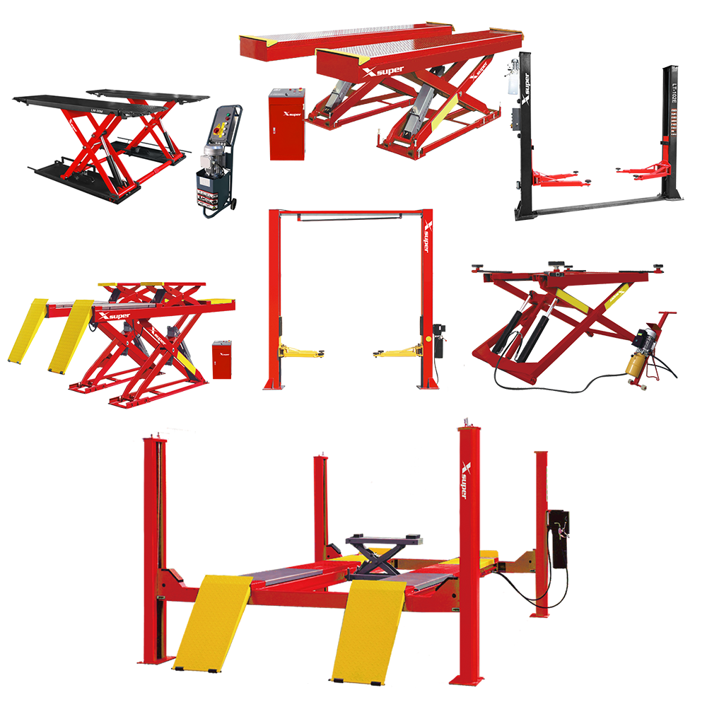 Alignment and repair car machine car scissor lift two post four post  car elevator lifts lifting equipment post lifting