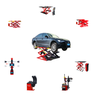 High quality underground and car hydraulic lift car alignment scissor car lifts for workshop