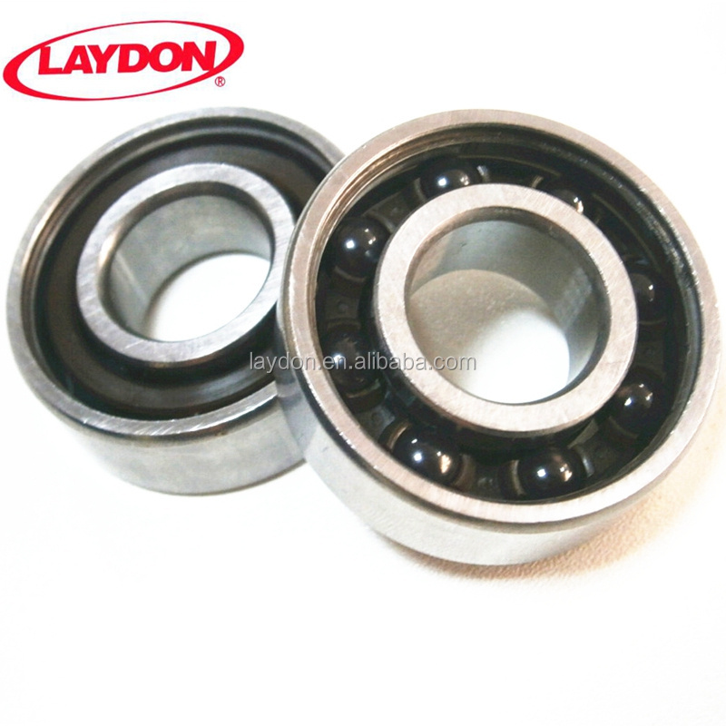 hybrid ceramic bearings bycyle motor bearing 6204 2RS CB ABEC5 20*47*14mm