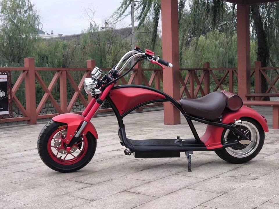 High Performance Scooter Moped 2 Wheel Electric Motorcycle 1000w