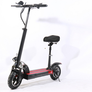 eu warehouse 500w foldable Electric Scooters 48v citycoco 2 wheel fat tire kick scooter