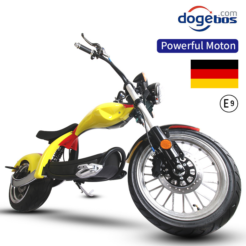 2 Wheel Moto Electrica Fat Tire Ele Powful Motor 2000W Adult Electric Scooters