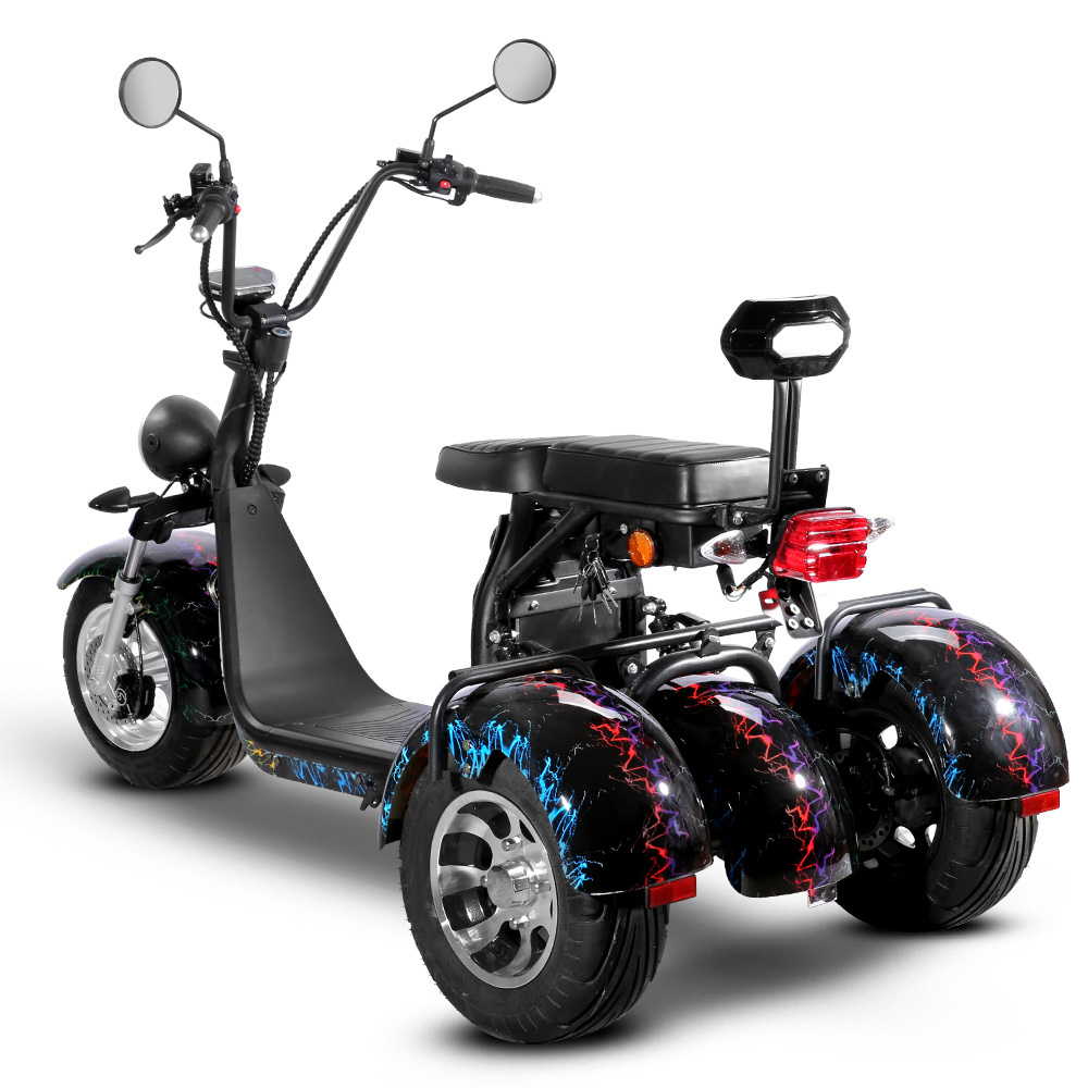 New Powerfully Cheap Mobility Trikes 1500w 3 Wheel Electric Scooters with EEC