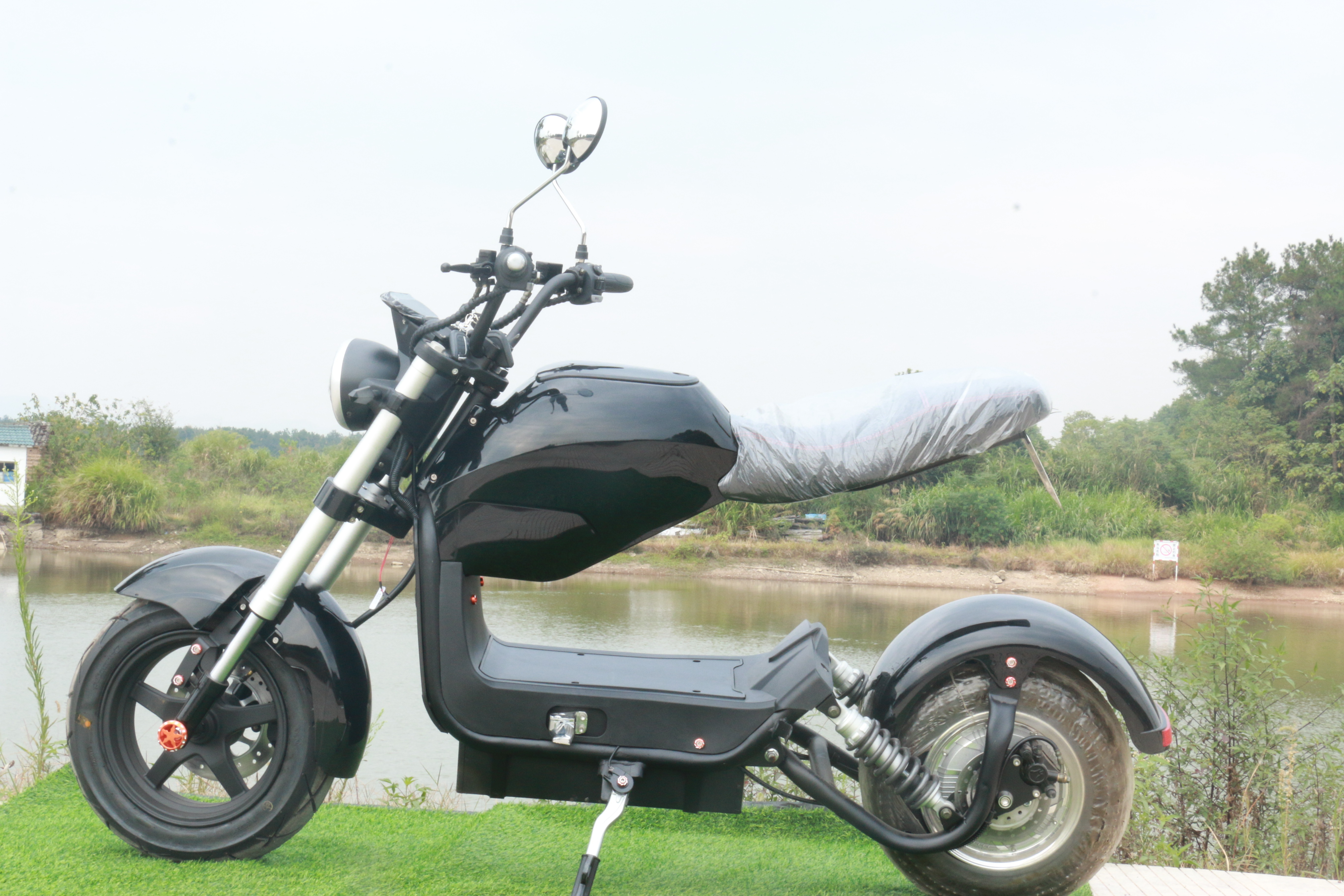 M3 citycoco  online shopping  Electric Motorcycle with EEC for adults 1500w 60V 20AH CITYCOCO