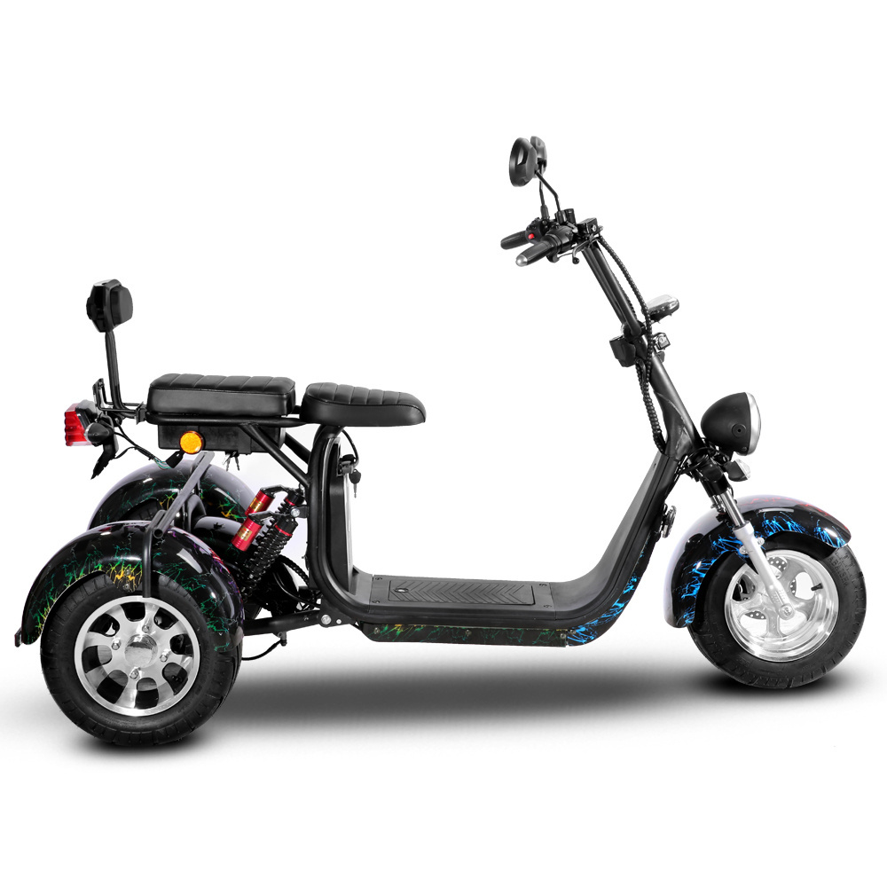 New Powerfully Cheap Mobility Trikes 1500w 3 Wheel Electric Scooters with EEC