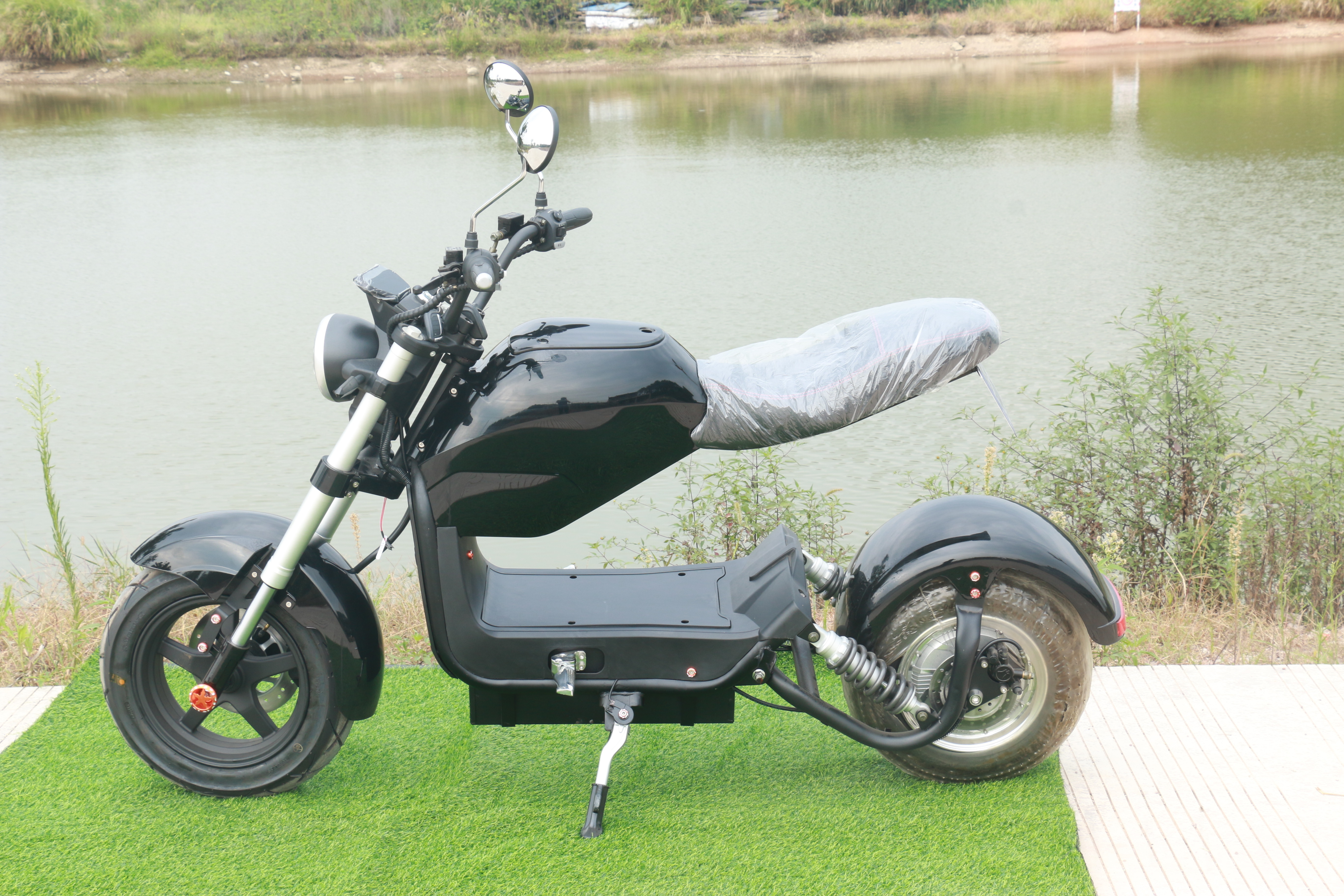 M3 citycoco  online shopping  Electric Motorcycle with EEC for adults 1500w 60V 20AH CITYCOCO