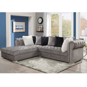 wholesale Sectional couch l shaped living room sofas fabric corner sofa set  furniture sofas sectionals