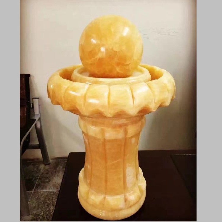 High quality classic water fountain indoor and outdoor decoration marble ball water fountain hand-carved natural stone fountain