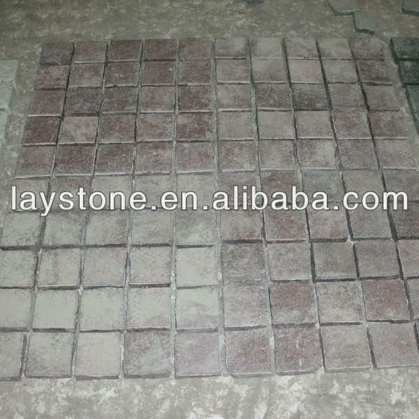 Cheap Chinese granite pavers cube courtyard granite pavers outdoor driveway park road pavers