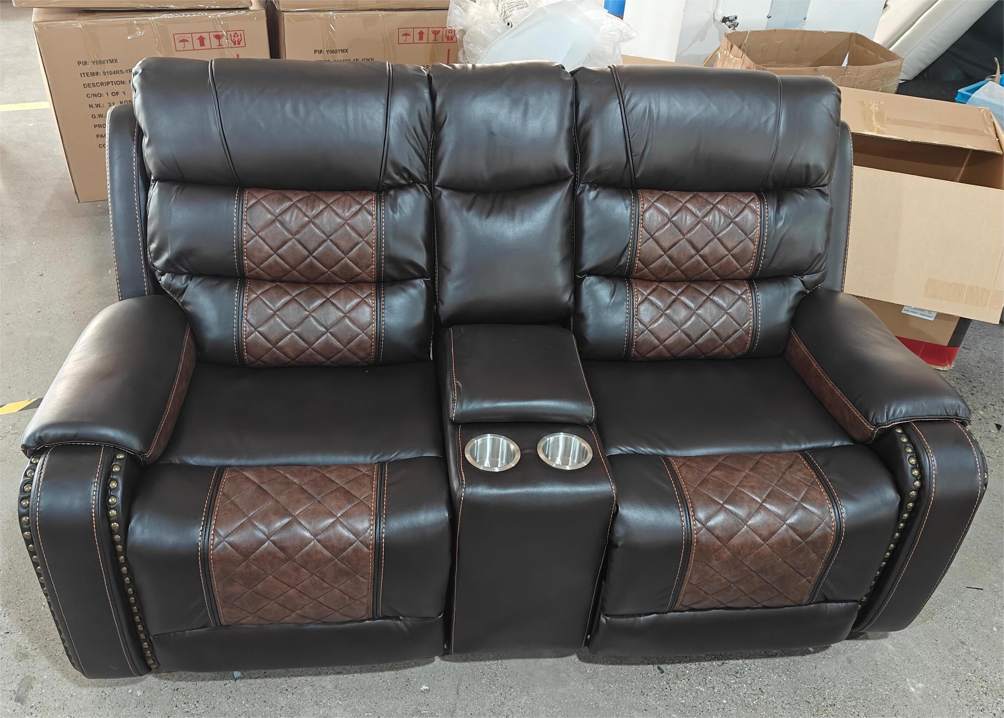 Luxury Leather Corner Sofa Single Seat/Two/Three Seat Sofa Living Room Furniture Sofa Set