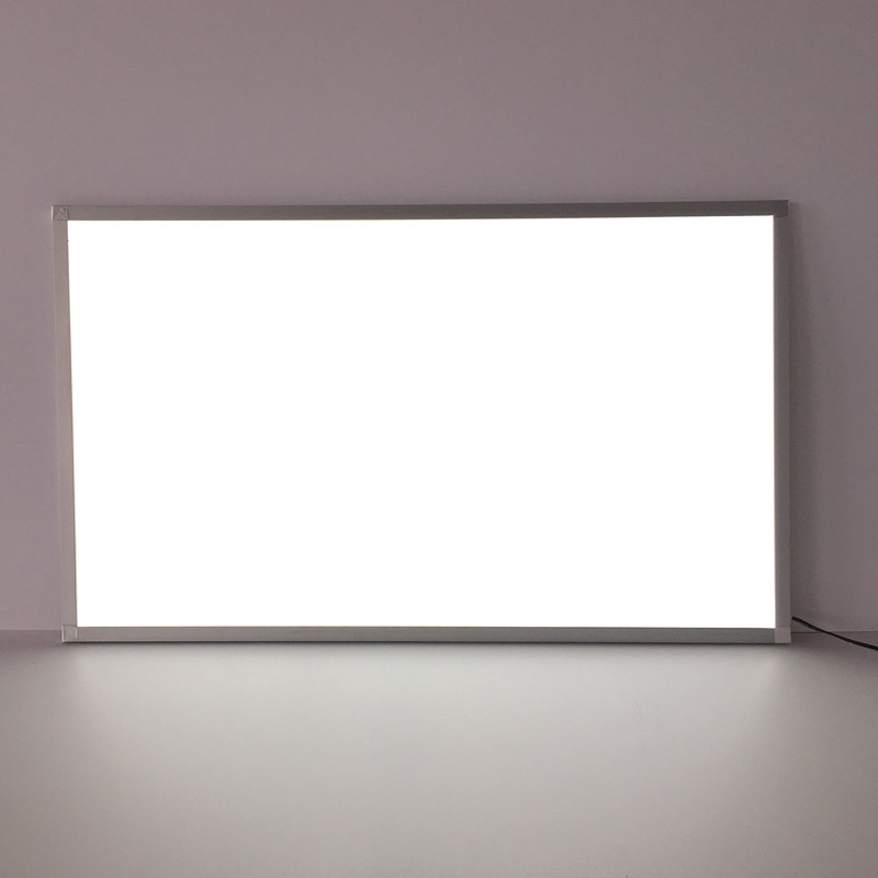 recessed square frameless light 48w led panel 600x600mm